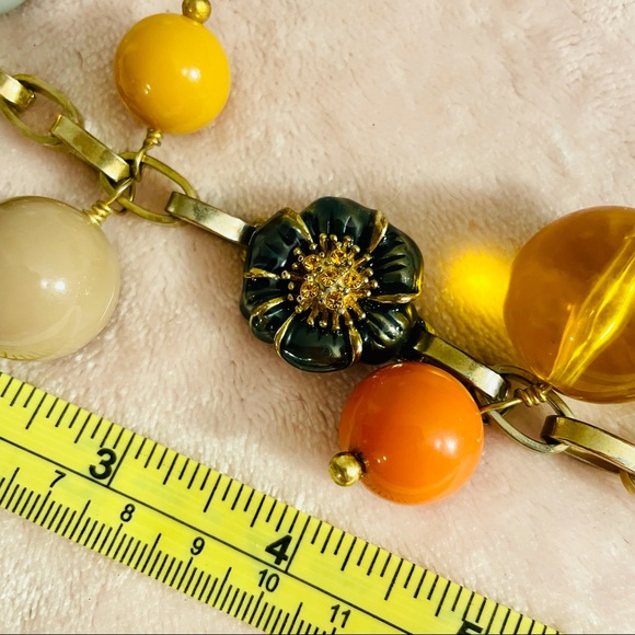 J. Crew Bauble Charm and Chain Bracelet - Picture 3 of 3